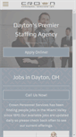 Mobile Screenshot of crownpersonnel.com